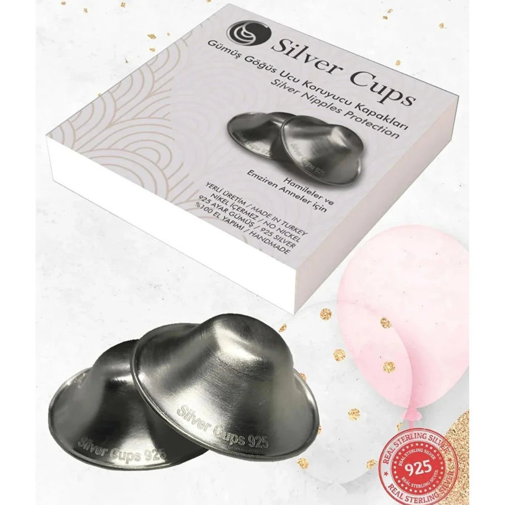 Nursing Cups 925 silver