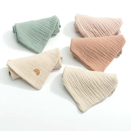 100% organic cotton muslin squares pack ok 5