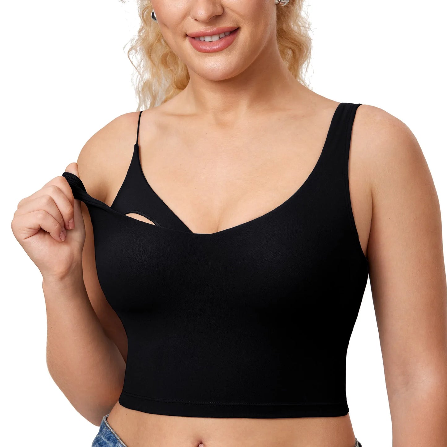 Natrelax™ Nursing Crop Tank Top