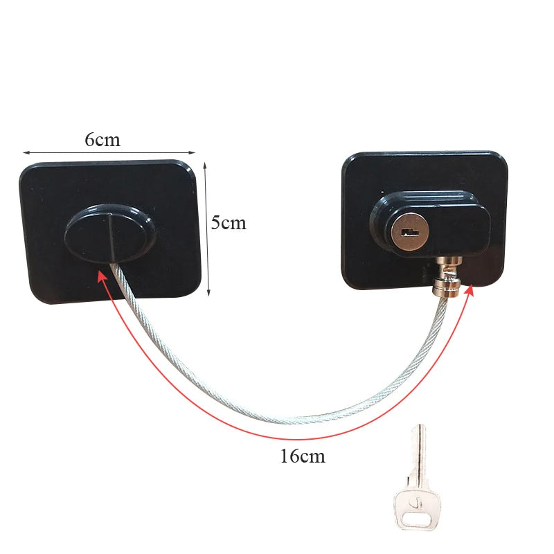 Password Baby Safety Door Window Lock Key for Children Kids