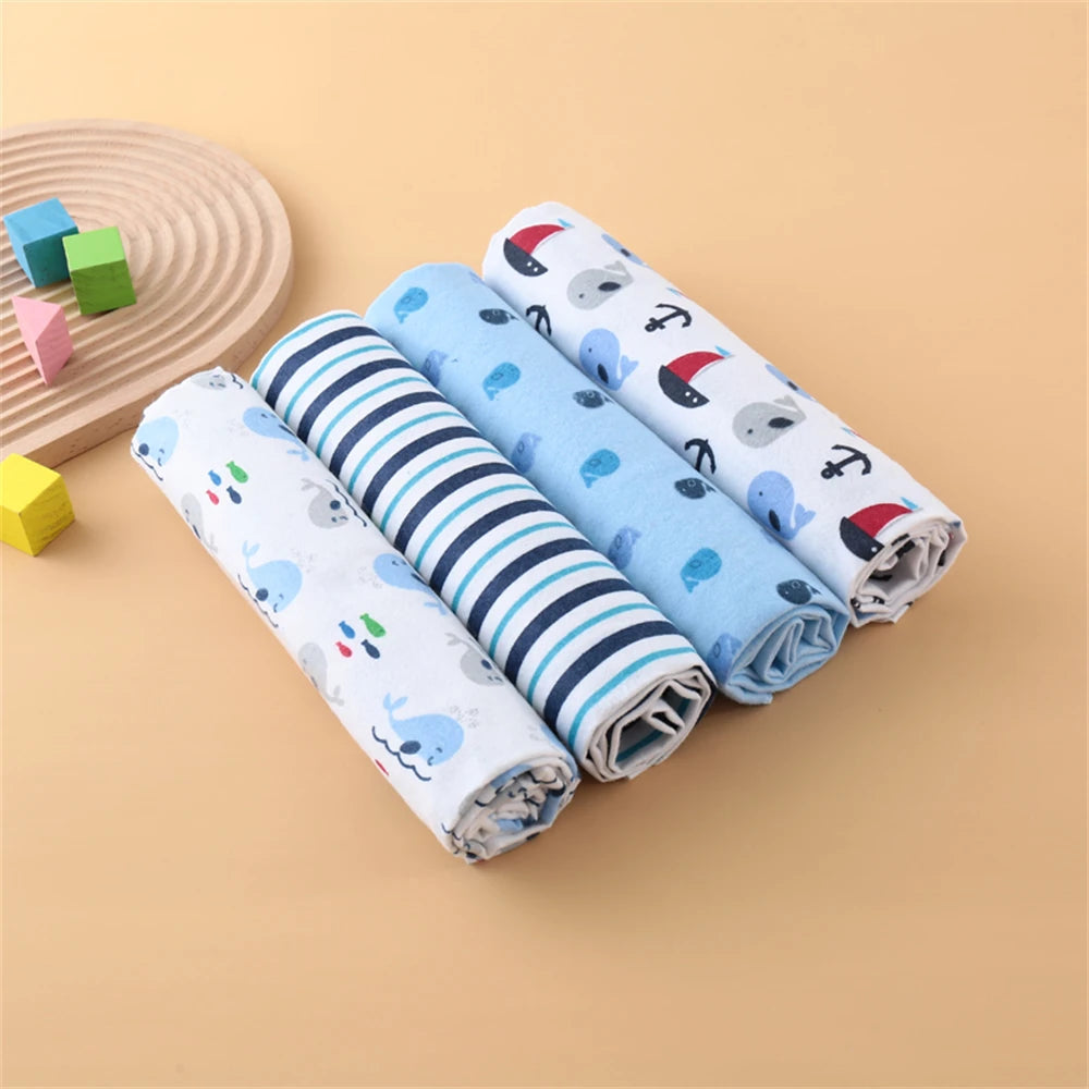 Minimalist Baby Swaddle Blanket Set organic cotton