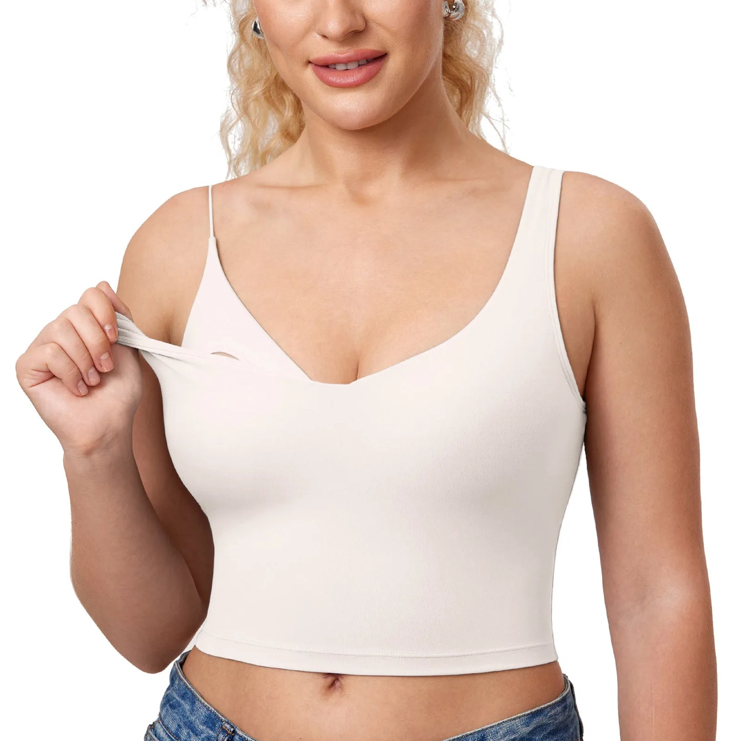 Natrelax™ Nursing Crop Tank Top