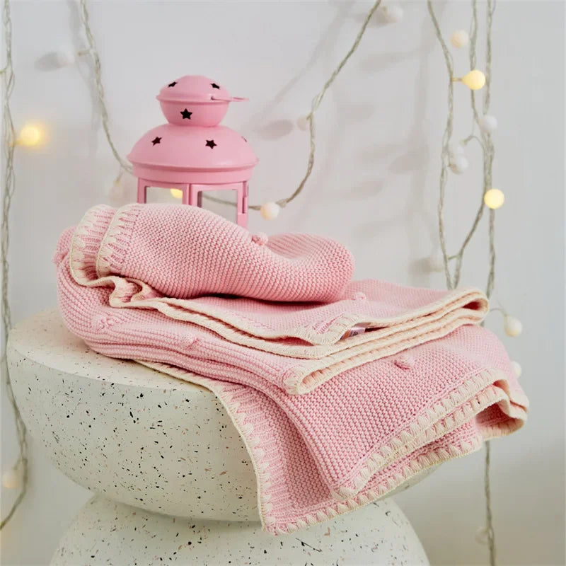 Vida Knit Baby Blanket