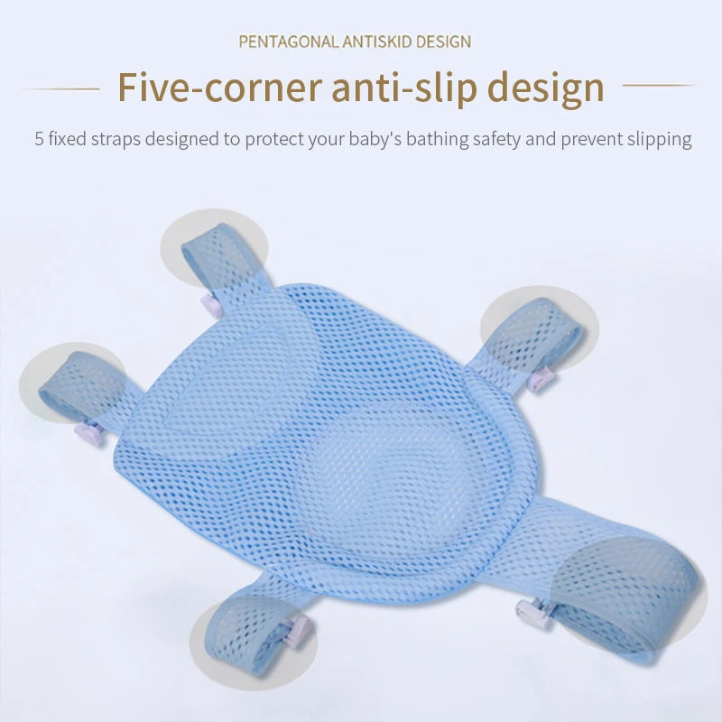 Portable babu bath anti-slip cushion pad