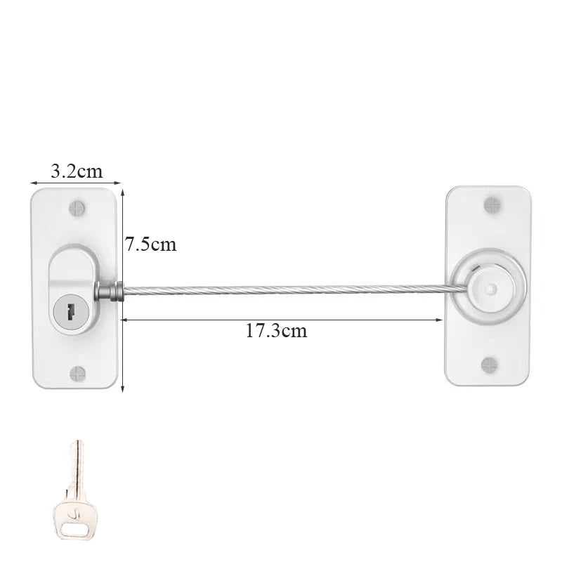 Password Baby Safety Door Window Lock Key for Children Kids