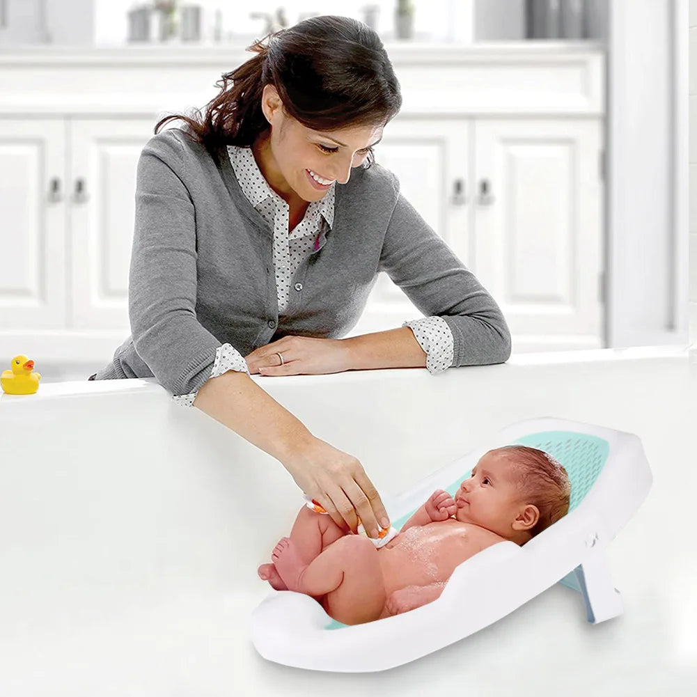 Portable baby bath anti-slip cushion pad