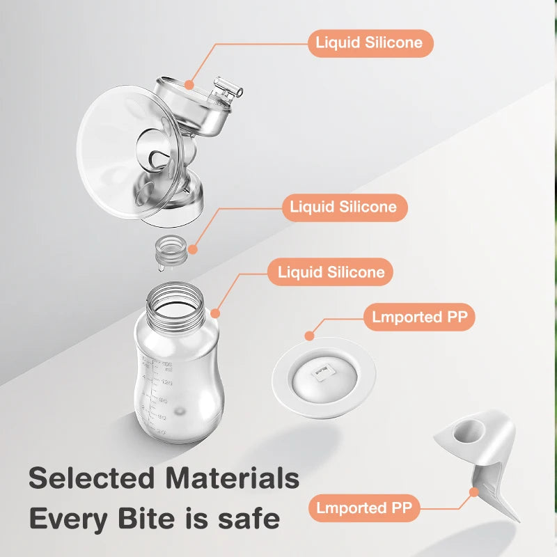 Manual Breast Pump with Silicone Shield