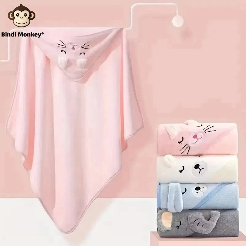 Ultra soft baby bathrobe towel