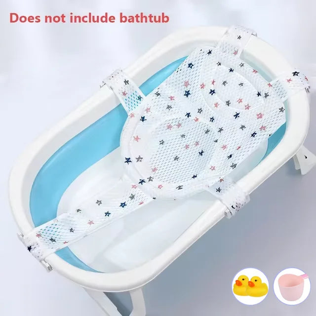 Portable babu bath anti-slip cushion pad