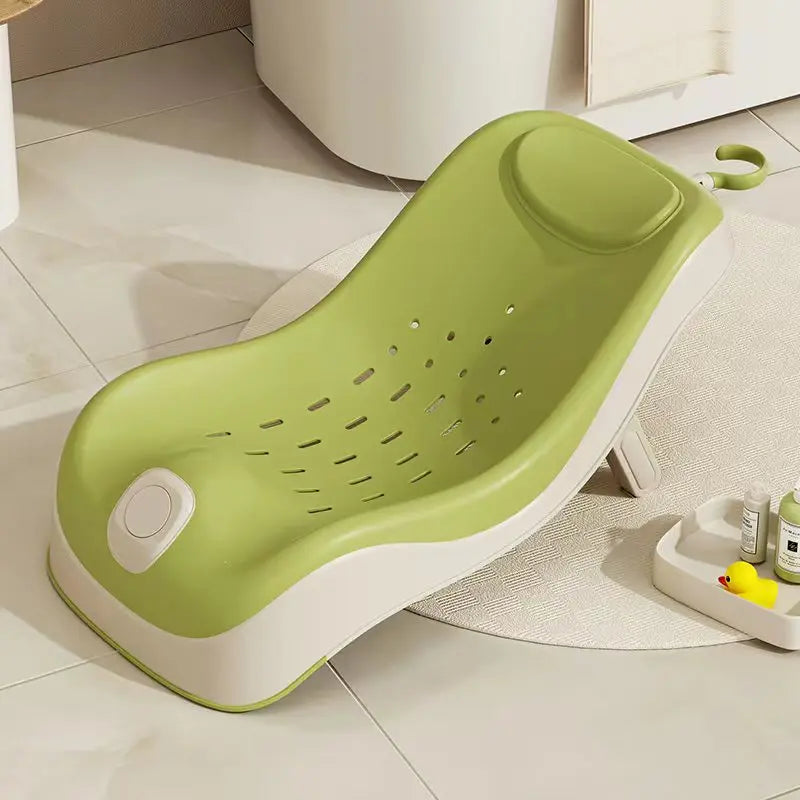 Baby Bath Support Newborn Bathtub With Thermometer